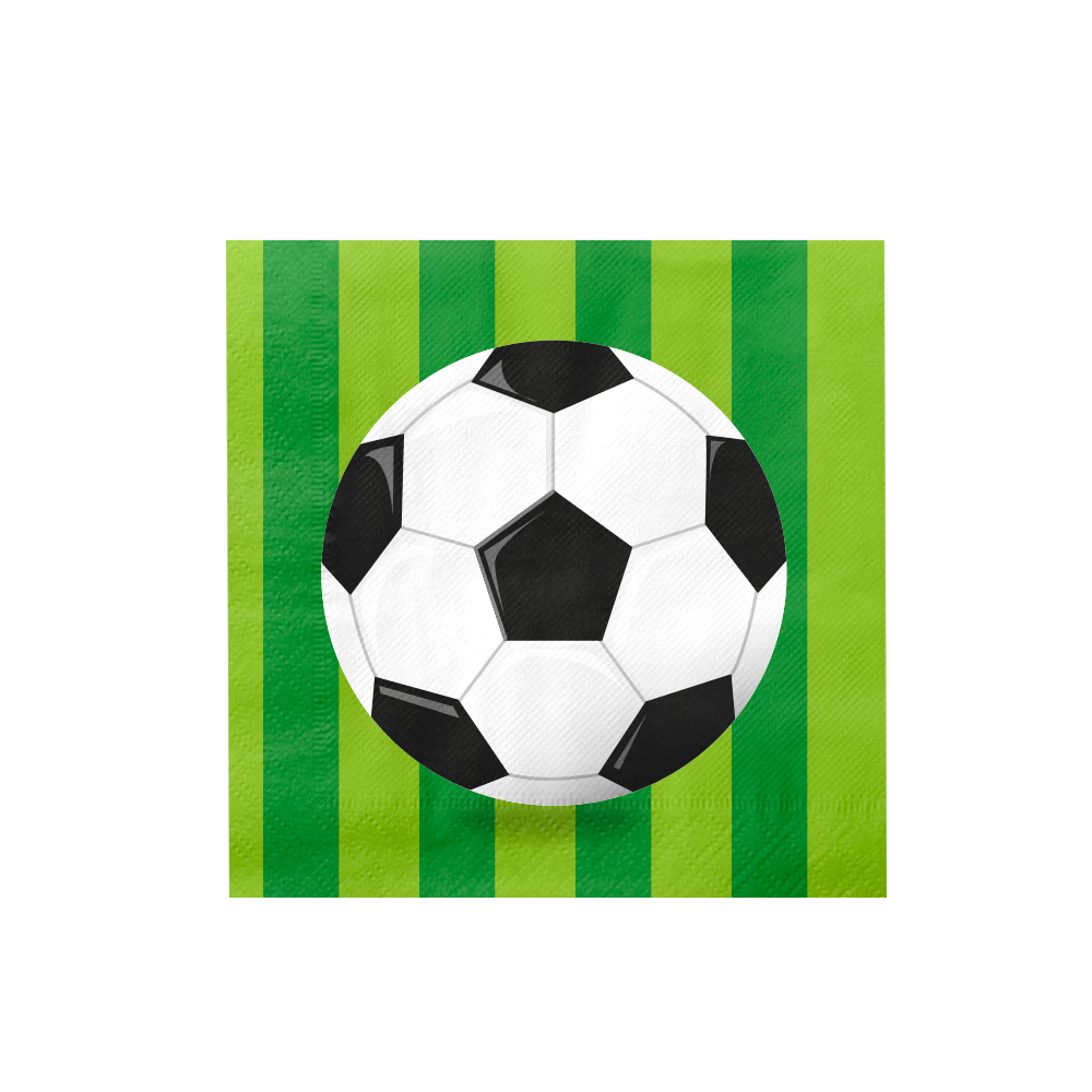 Servetten voetbal