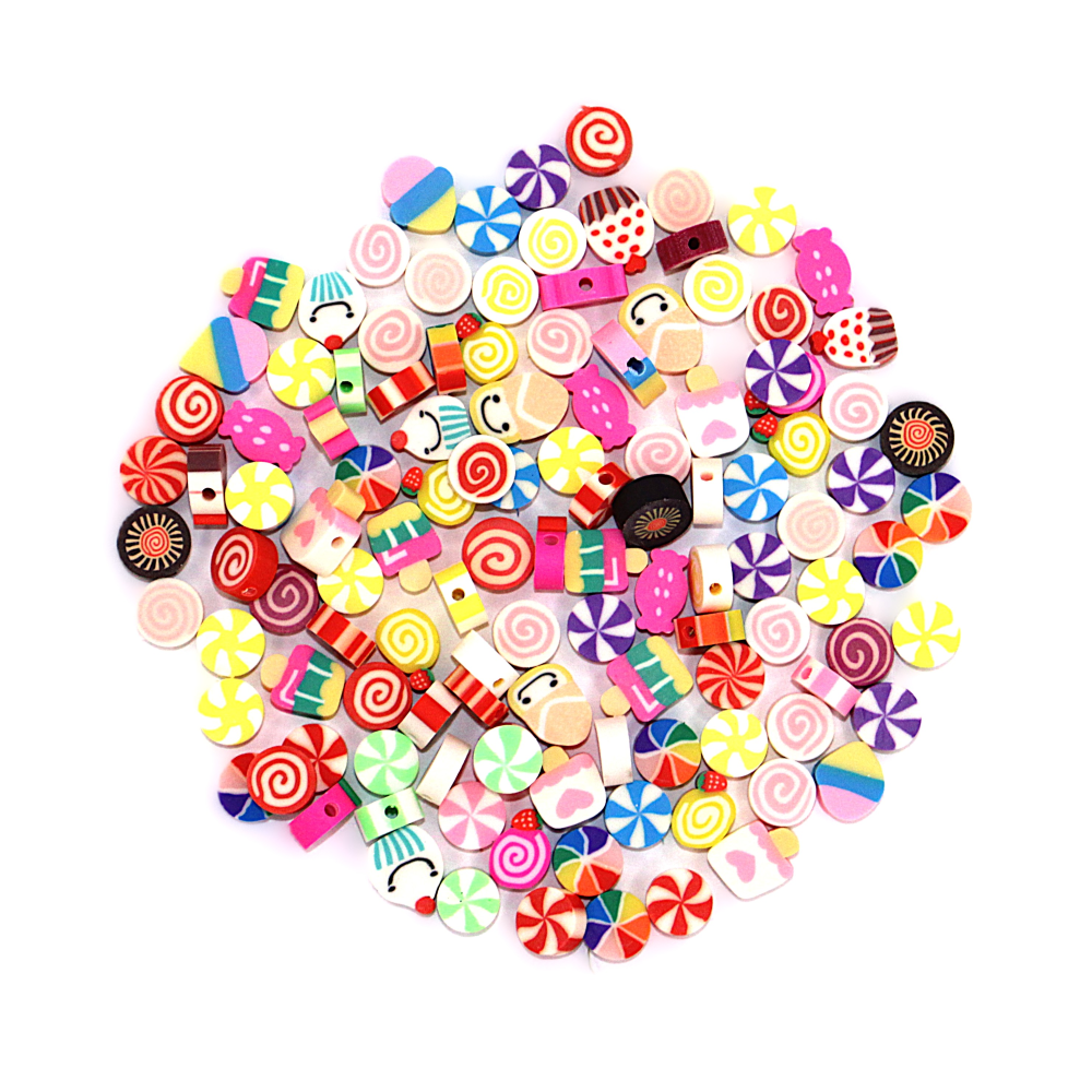 Kralen taartjes/snoep