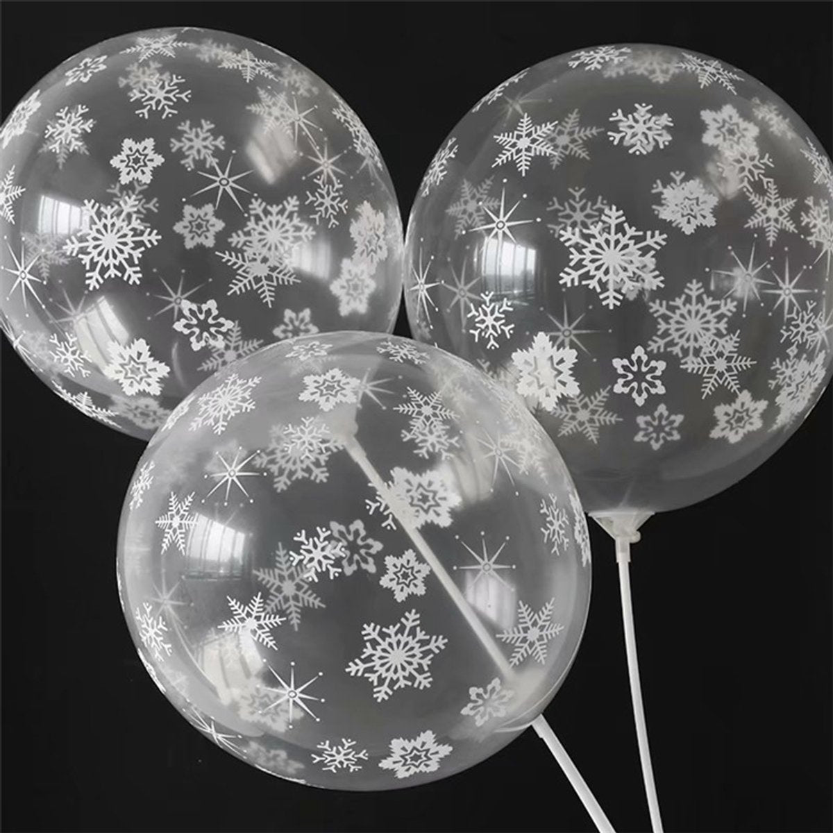 Ballonnen sneeuwvlok