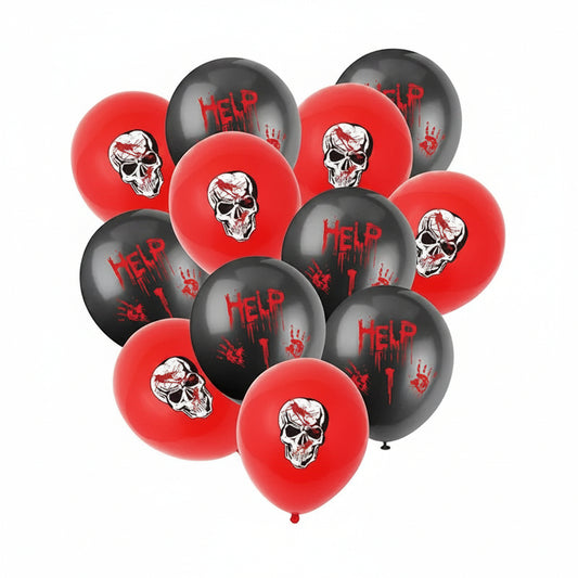 Ballonnen Halloween doodshoofd