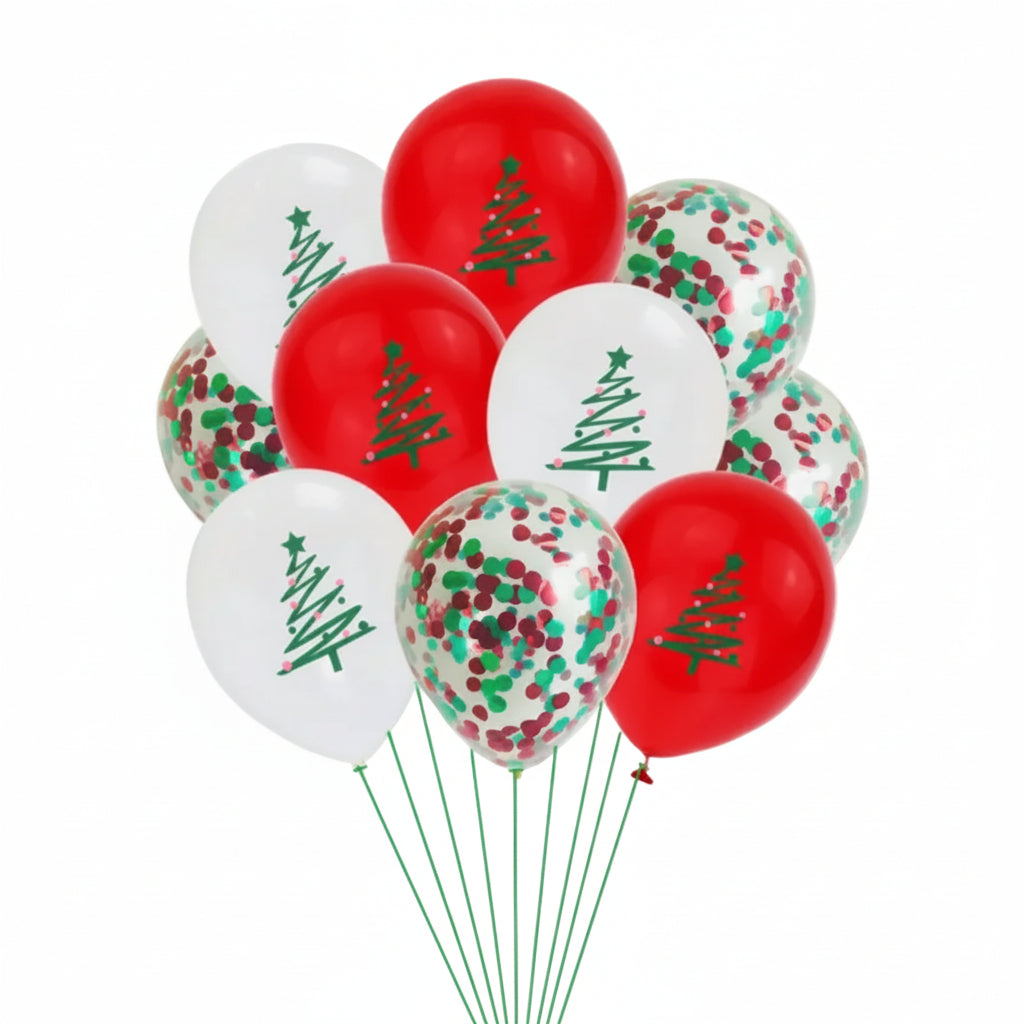 Ballonnen Kerstboom