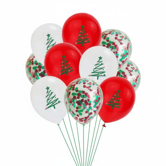 Ballonnen Kerstboom