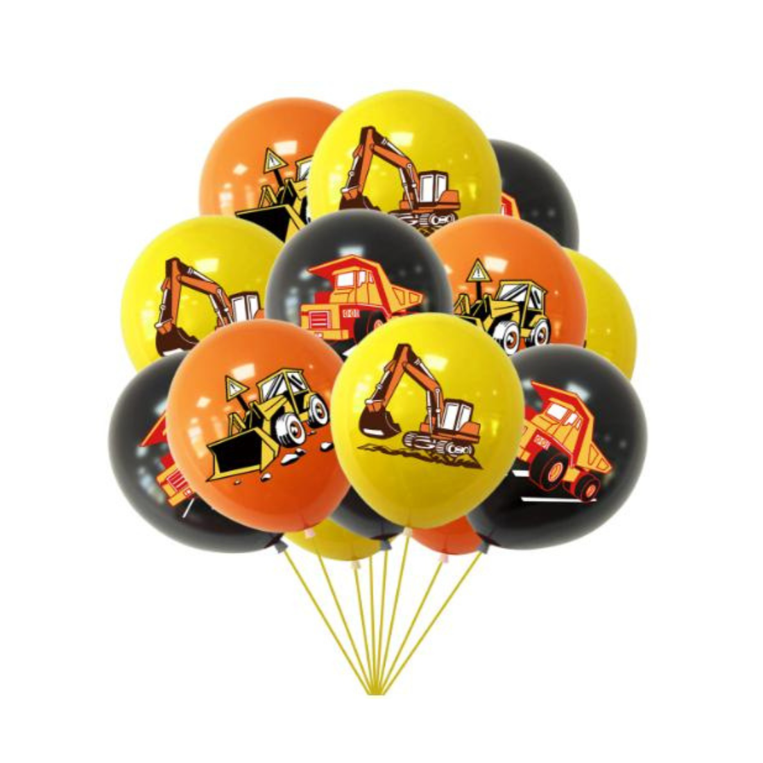 Ballonnen bouwmachines