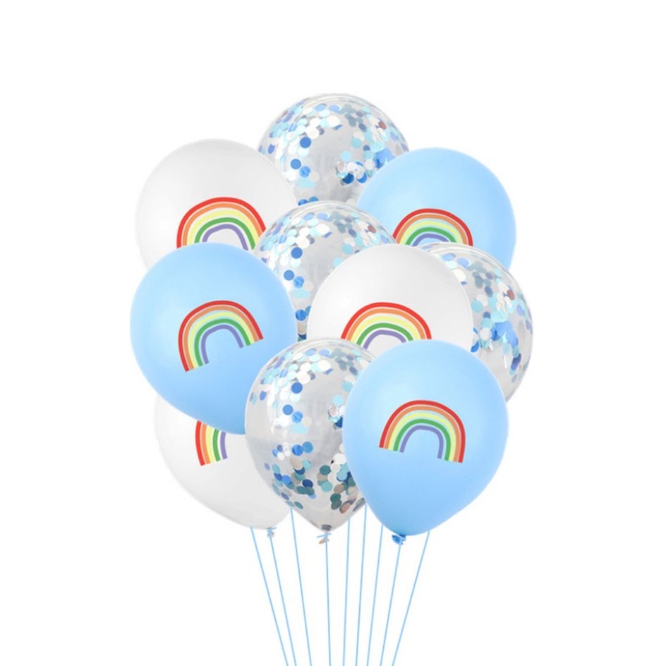 Ballonnen regenboog