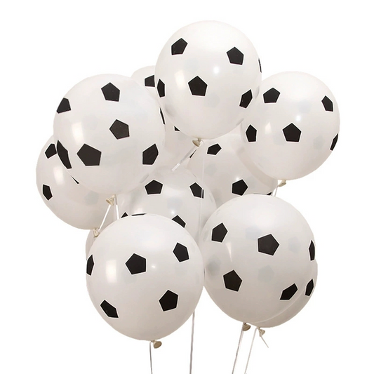 Voetbalballonnenwit